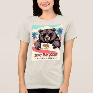 Kalifornien Pride Bear T-Shirt for Women