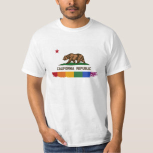 KALIFORNIEN PRIDEFLAGGA - .PNG TEE