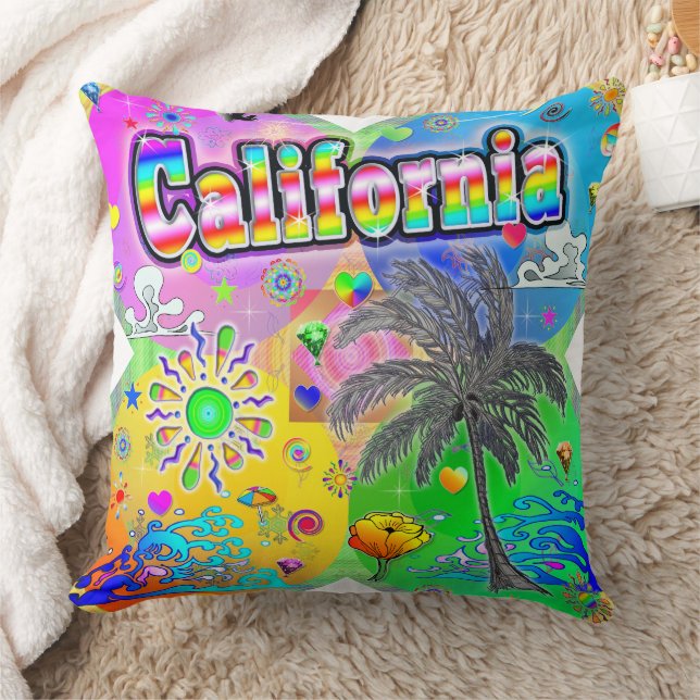 Kalifornien Quadro Seasons Pillow Kudde (Filt)