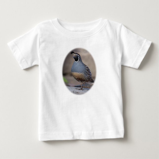 Kalifornien Quail Tee (Framsida)