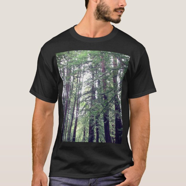 Kalifornien Redwood av Mhana från Heaven T Shirt (Framsida)