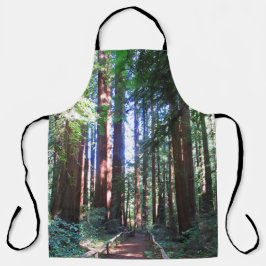 Kalifornien Redwood Trail All-over Print Apron