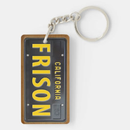 Kalifornien registreringsskyltKeychain