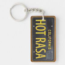 Kalifornien registreringsskyltKeychain