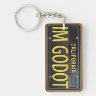 Kalifornien registreringsskyltKeychain