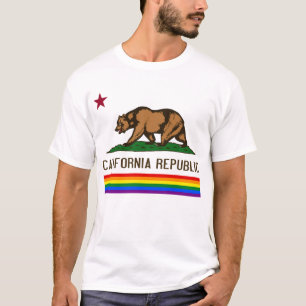 Kalifornien republik LGBT Tee
