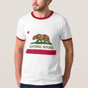 Kalifornien republik (statlig flagga) t-shirt
