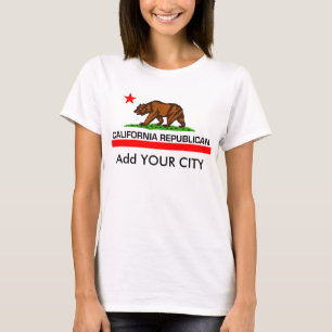 Kalifornien republikan tee shirt