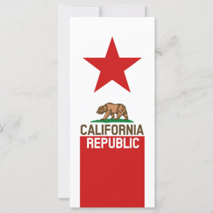 KALIFORNIEN REPUBLIKEN Statlig flagga Decor