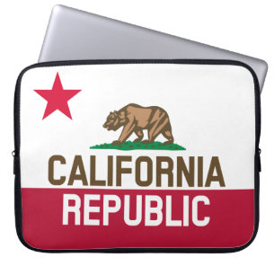 KALIFORNIEN REPUBLIKEN Statlig flagga Passande for Laptop Sleeve