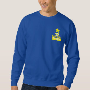 KALIFORNIEN REPUBLIKEN Statlig flagga Sweatshirt