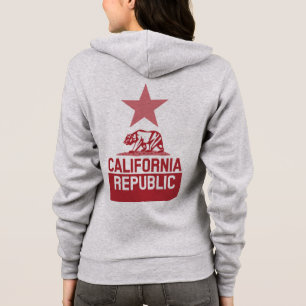 KALIFORNIEN REPUBLIKEN Statlig flagga Tee Shirt