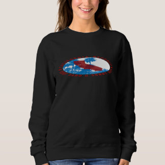 KALIFORNIEN REPUBLIKEN T SHIRT SURFA SAND OCH SUNN