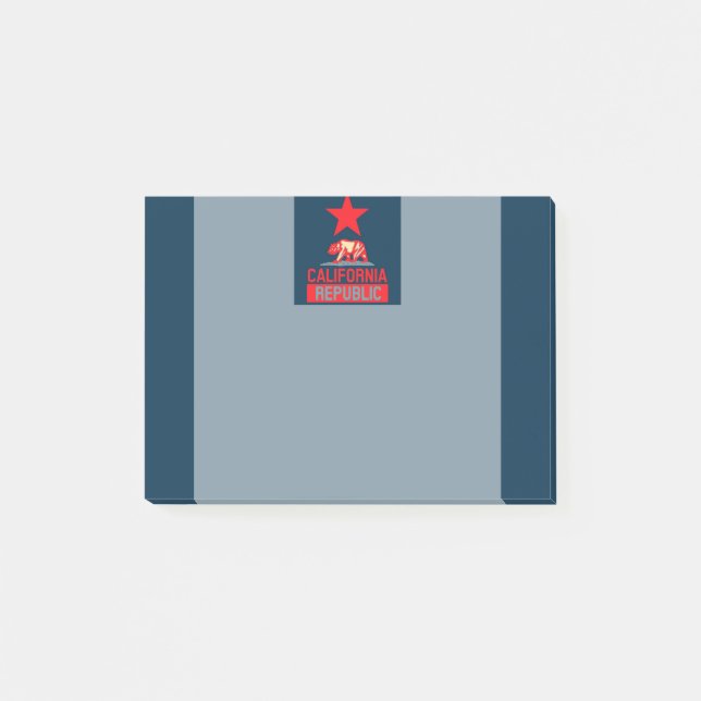 Kalifornien, republiken Urban Hope Stil Post-it Block (Framsida)