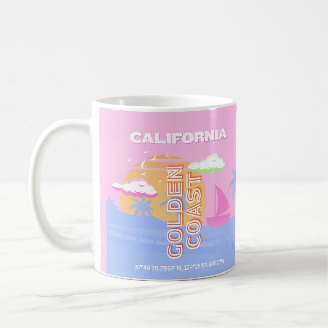 Kalifornien, Resekonst, Preppy Kaffemugg (Vänster)