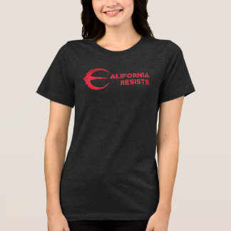 Kalifornien Resists T-Shirt Women's Mörk
