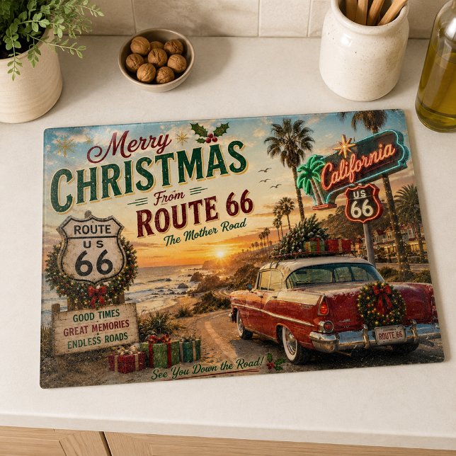 Kalifornien Route 66 Holiday Kök Dekor (Skapare uppladdad)