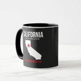 Kalifornien, Sacramento – The Golden State, USA Mugg