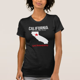 Kalifornien, Sacramento – The Golden State, USA T Shirt