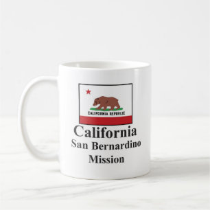 Kalifornien San Bernardino beskickning Drinkware Kaffemugg