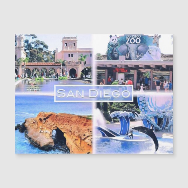 Kalifornien - San Diego - Mosaic - USA - (Framsida)