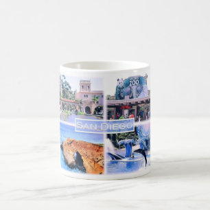 Kalifornien - San Diego - Mosaic - USA - Kaffemugg