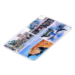 Kalifornien - San Diego - Mosaic - USA - Magnet