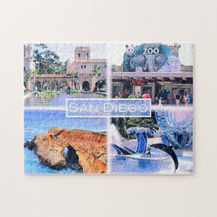 Kalifornien - San Diego - Mosaic - USA - Pussel