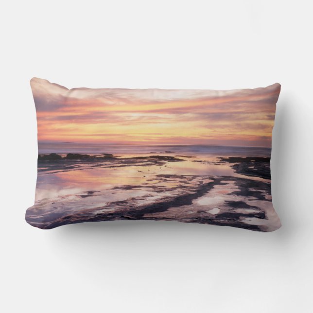 Kalifornien, San Diego, Sunset Cliffs, Sunset 1 Lumbarkudde (Framsida)