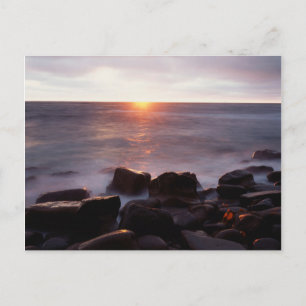 Kalifornien, San Diego, Sunset Cliffs, Sunset 2 Vykort
