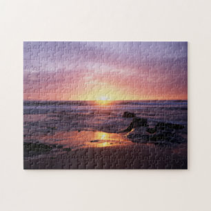 Kalifornien, San Diego, Sunset Cliffs, Sunset 4 Pussel