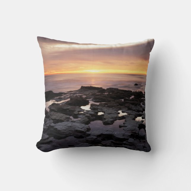 Kalifornien, San Diego, Sunset Cliffs, Sunset 6 Kudde (Framsida)