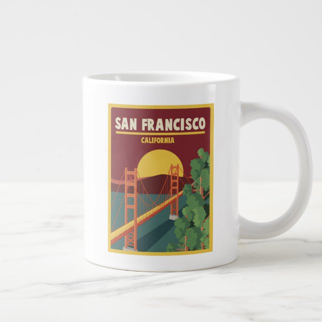 Kalifornien| San Francisco Jumbo Mugg (Höger)