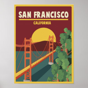 Kalifornien San Francisco Poster