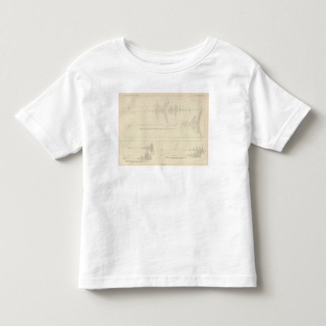 Kalifornien Seismograms 6 Tee (Framsida)
