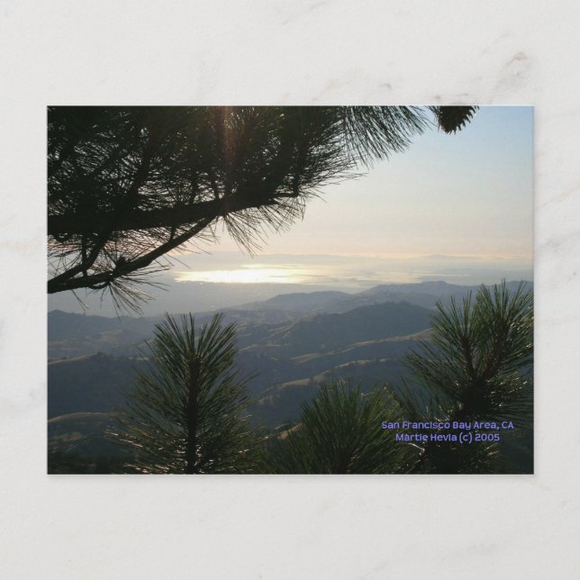 Kalifornien - SF Bay Area - vykort (Framsida)