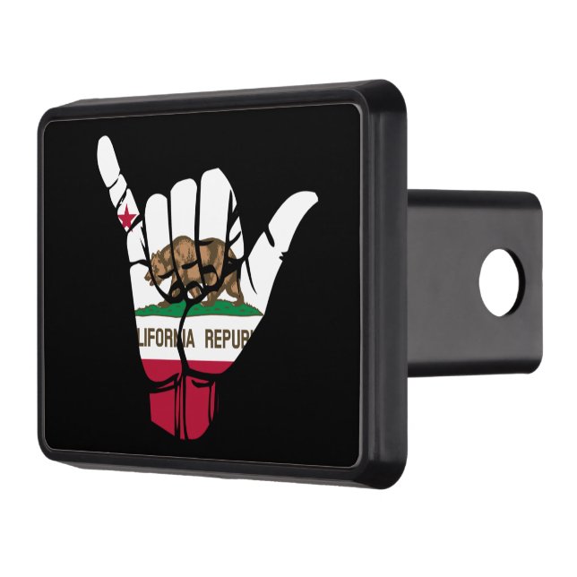 Kalifornien Shaka-tecken Dragkroksskydd (Vänster)