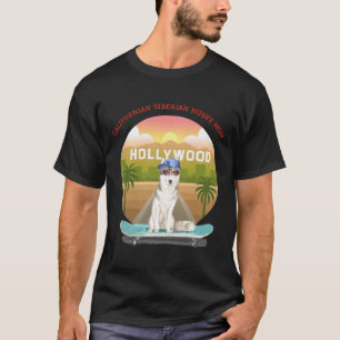 Kalifornien Siberian husky Hund Mamma T Shirt