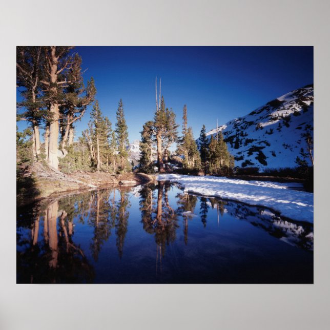 Kalifornien, Sierra Nevada-bergen 2 Poster (Framsidan)