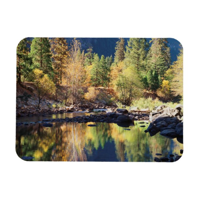 Kalifornien, Sierra Nevada-bergen, Yosemite 4 Magnet (Horisontell)