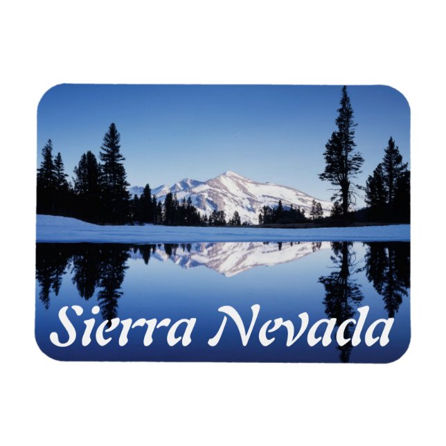 Kalifornien, Sierra Nevada-bergen, Yosemite 9 Magnet (Horisontell)