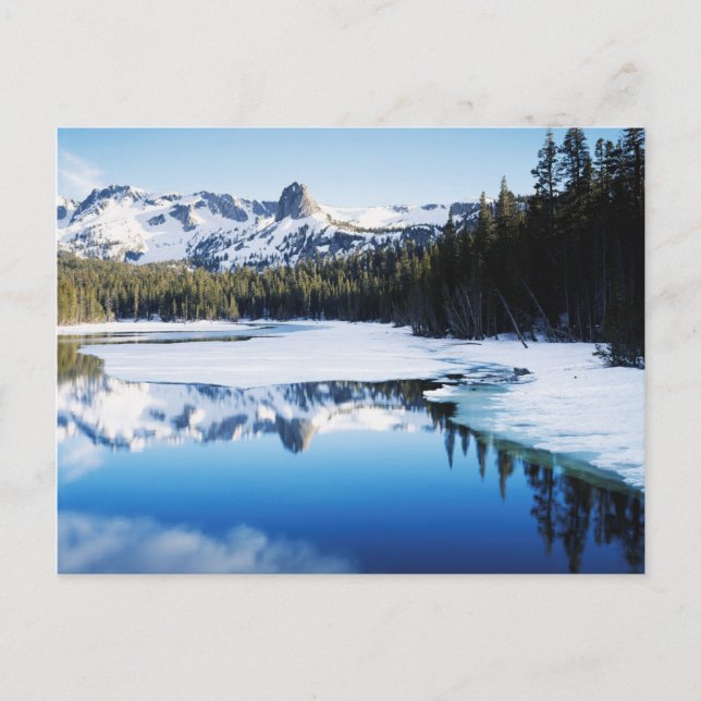 Kalifornien, Sierran Nevadafloden 10 Vykort (Framsida)