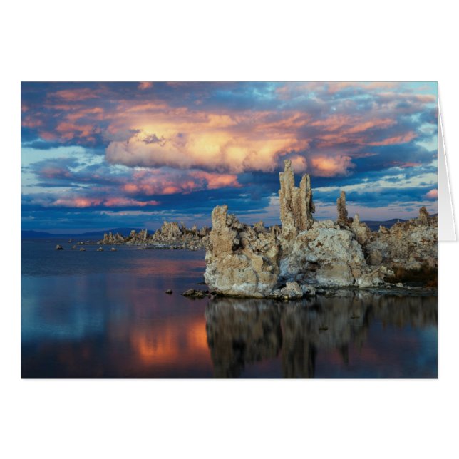 Kalifornien, Sierran Nevadafloden Hälsningskort (Framsidan Horizontal)