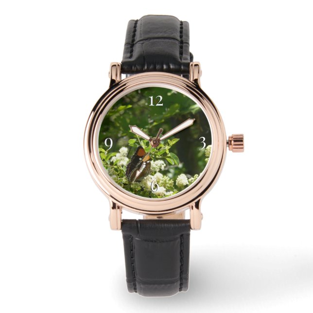 Kalifornien Sister Butterfly i Yosemite Armbandsur (Framsida)