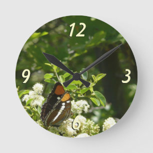 Kalifornien Sister Butterfly i Yosemite Rund Klocka