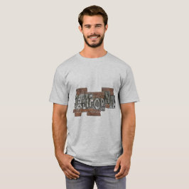 KALIFORNIEN SKALVTSHIRT T SHIRT