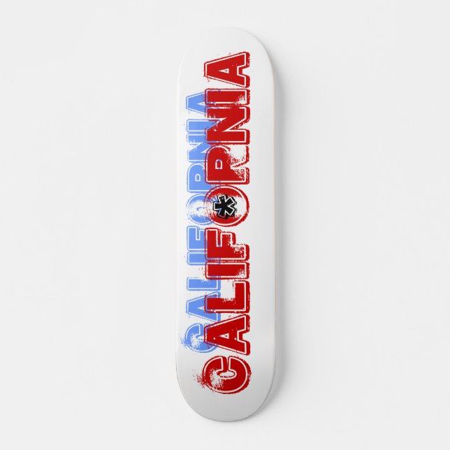 KALIFORNIEN Skateboard (Framsida)