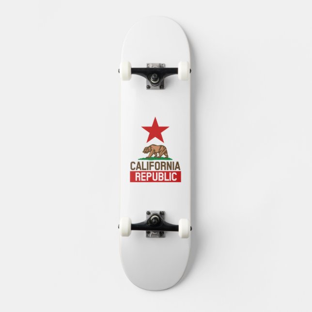 Kalifornien Skateboard Bräda 20,5 Cm (Framsida)