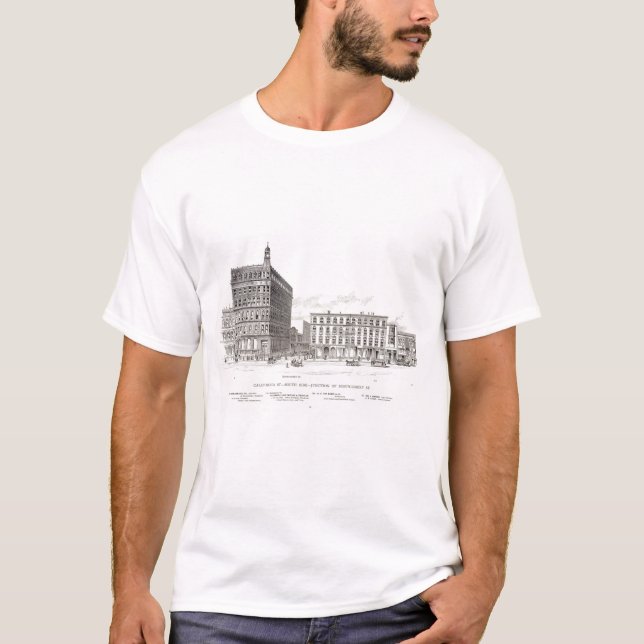 Kalifornien södra sida Montgomery T Shirt (Framsida)