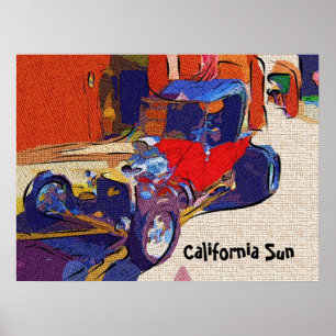 Kalifornien sol poster
